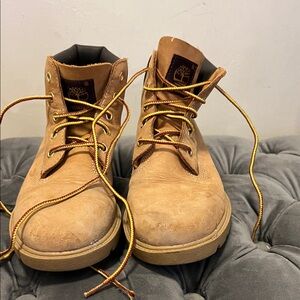 Timberland boys Light Brown Lace-Up Boots